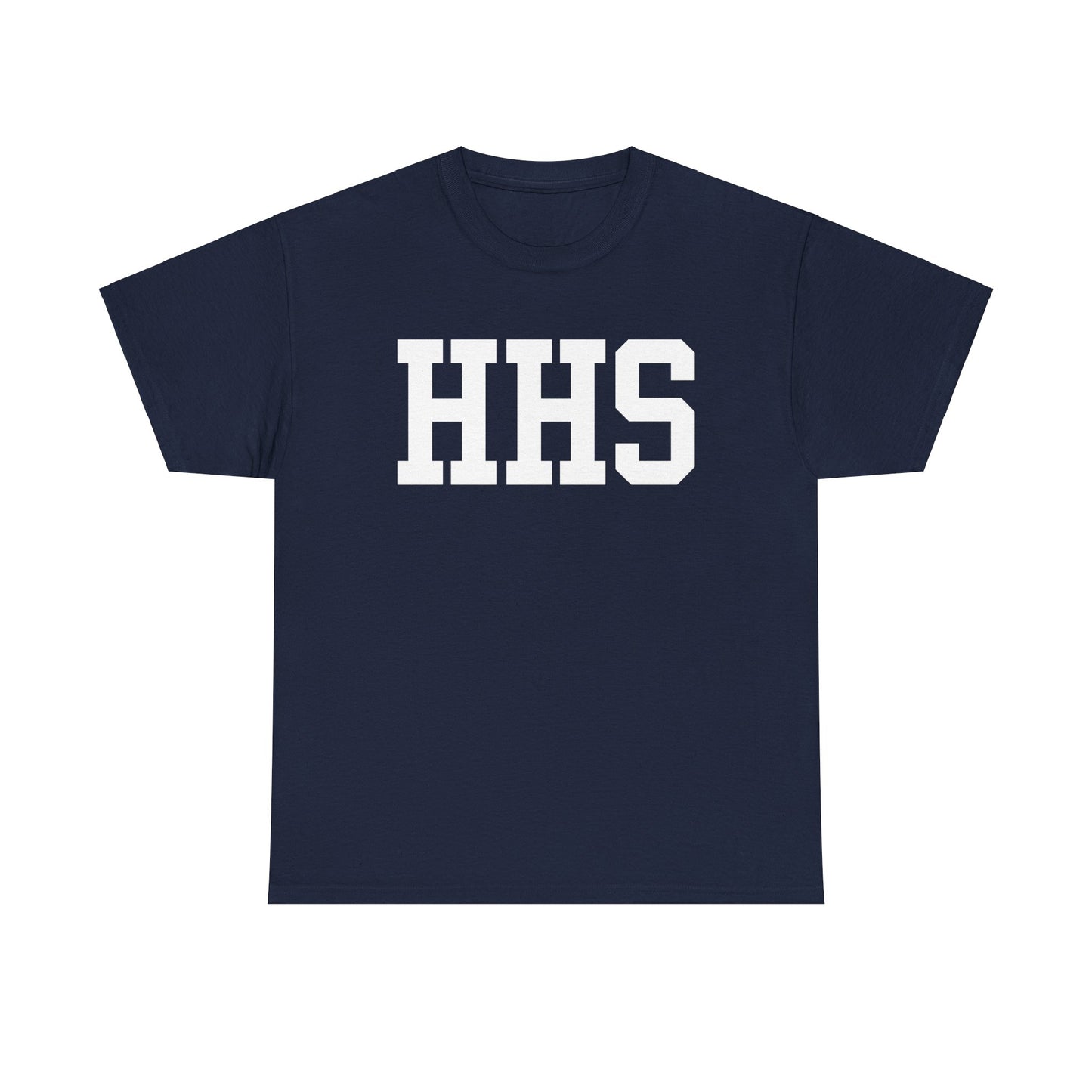 Hawks T-Shirt Unisex Navy HHS Cotton  Tee